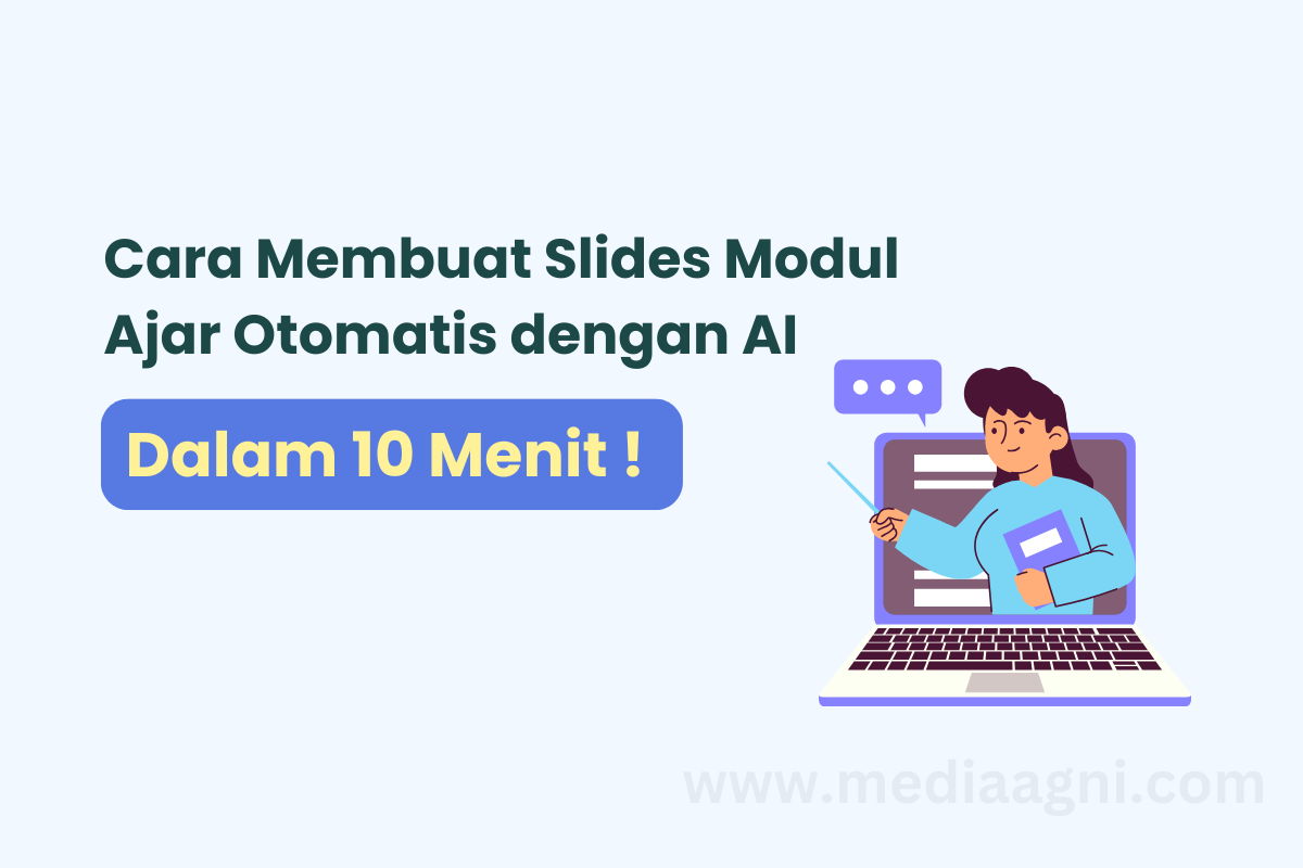 Cara Guru Membuat Slides Modul Ajar Otomatis dengan AI dalam 10 Menit